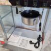 Popcornmachine Popcorn machine met warmhoudvitrine 230V Braderie Markt Horeca - Afbeelding 6