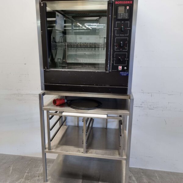 RVS Ubert RT-303 Kippengrill Grill 3 mandjes 400V Horeca