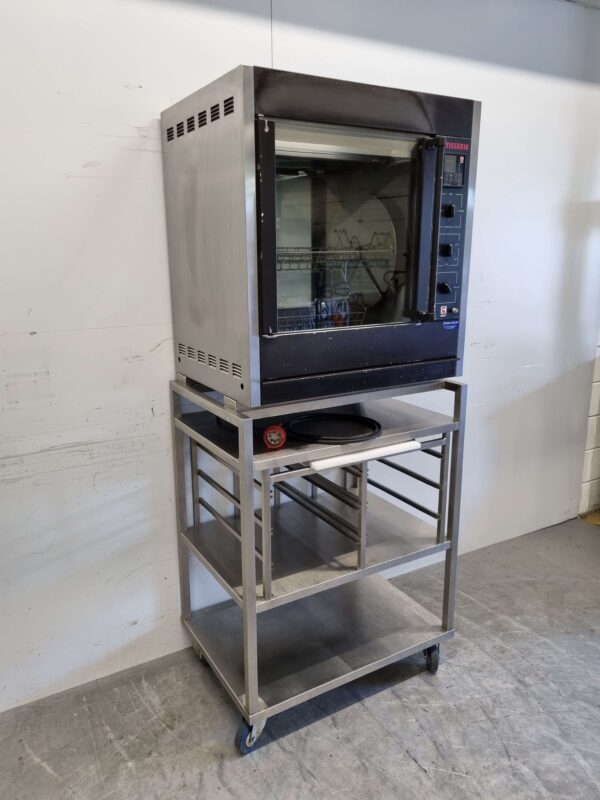 RVS Ubert RT-303 Kippengrill Grill 3 mandjes 400V Horeca - Afbeelding 2