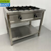 HCB RVS Pannenkoekenfornuis 2 branders 2 x 8 kW 90 cm GAS Horeca - Afbeelding 3