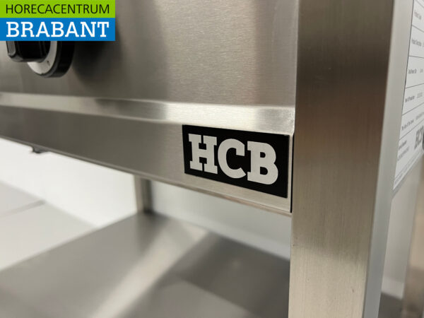 HCB RVS Pannenkoekenfornuis 2 branders 2 x 8 kW 90 cm GAS Horeca - Afbeelding 6