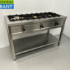 HCB RVS Pannenkoekenfornuis 3 branders 3 x 8 kW 129 cm GAS Horeca - Afbeelding 3