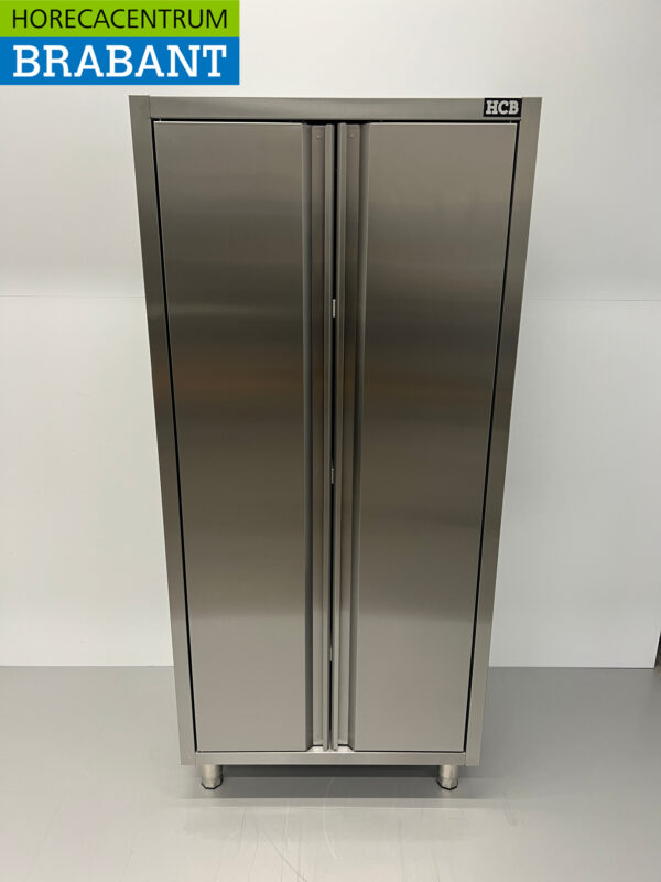 RVS HCB Servieskast Werkkast Kast 2 deuren Premium-line 80 cm Horeca