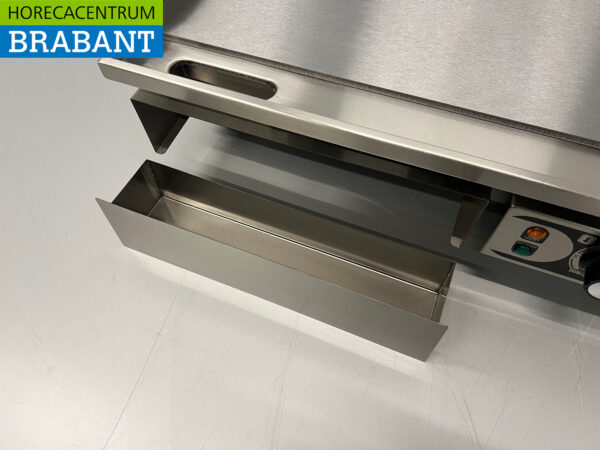 RVS Gladde Grillplaat Bakplaat 73 cm 2 x 230V Horeca - Afbeelding 5