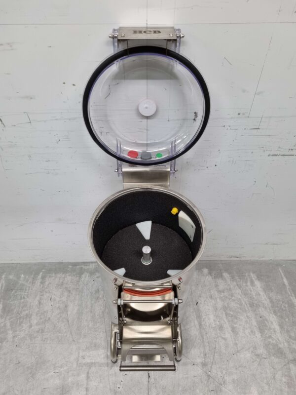 RVS Aardappelschrapmachine Schrapmachine 10 kg 230V Horeca - Afbeelding 3