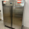 RVS Polar U635 Dubbeldeurs 2-deurs Vriezer Vrieskast 1300 liter 230V Horeca - Afbeelding 3