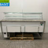 Zoin Koelvitrine Snackvitrine Gekoelde vitrine 200 cm 230V Cafetaria Friettent - Afbeelding 4