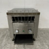 RVS Buffalo DB175 Doorloop toaster Broodrooster Conveyor oven 400 stuks 230V Horeca