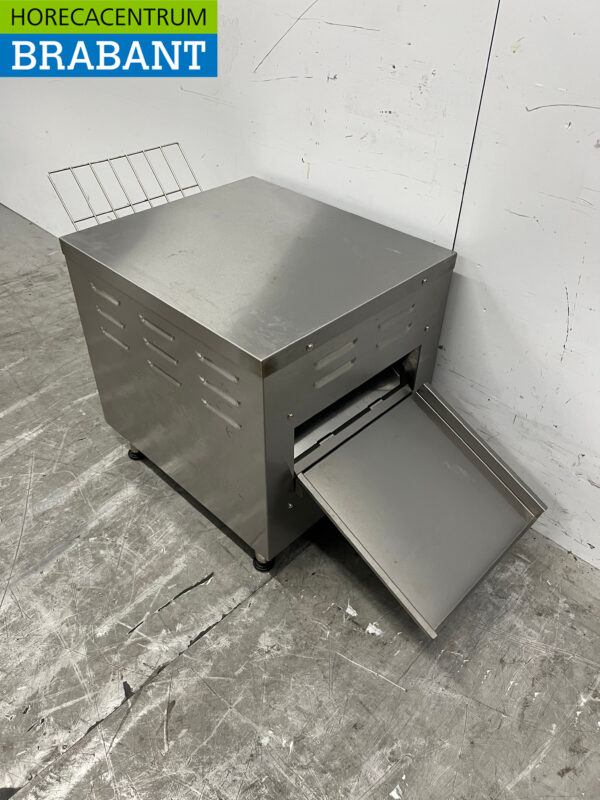 RVS Buffalo DB175 Doorloop toaster Broodrooster Conveyor oven 400 stuks 230V Horeca - Afbeelding 4