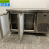 RVS Koelwerkbank 2 deuren 132,5 cm 230V Horeca - Afbeelding 4
