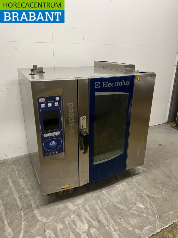 RVS Electrolux Air-O-Speed combisteamer steamer oven 10 x 1/1 GN 400V Horeca - Afbeelding 2