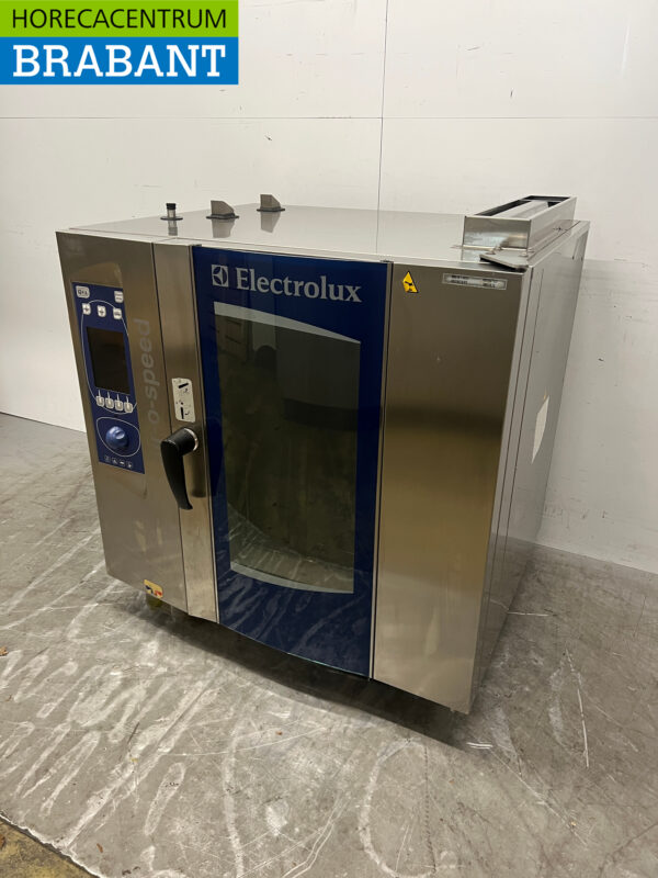 RVS Electrolux Air-O-Speed combisteamer steamer oven 10 x 1/1 GN 400V Horeca - Afbeelding 3