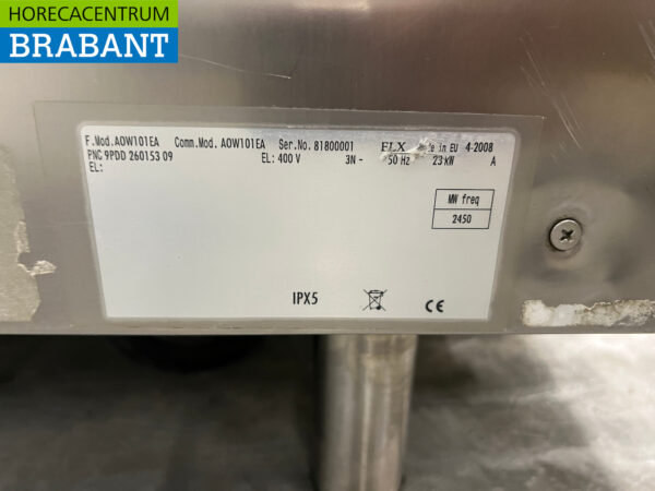 RVS Electrolux Air-O-Speed combisteamer steamer oven 10 x 1/1 GN 400V Horeca - Afbeelding 7