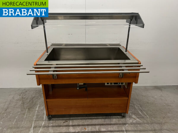 Verrijdbare Afinox Koelbuffet buffet Gekoeld 3 x 1/1 GN 230V Horeca - Afbeelding 5