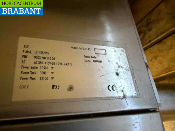 RVS Zanussi Doorschuifvaatwasser Vaatwasser 400V Horeca - Afbeelding 7