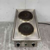 RVS Buderus 2 pits elektrisch fornuis kookplaat 35 cm 400V Horeca - Afbeelding 2