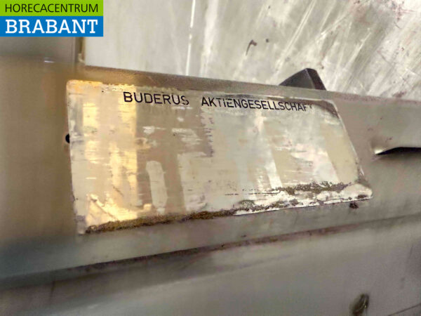 RVS Buderus 2 pits elektrisch fornuis kookplaat 35 cm 400V Horeca - Afbeelding 5