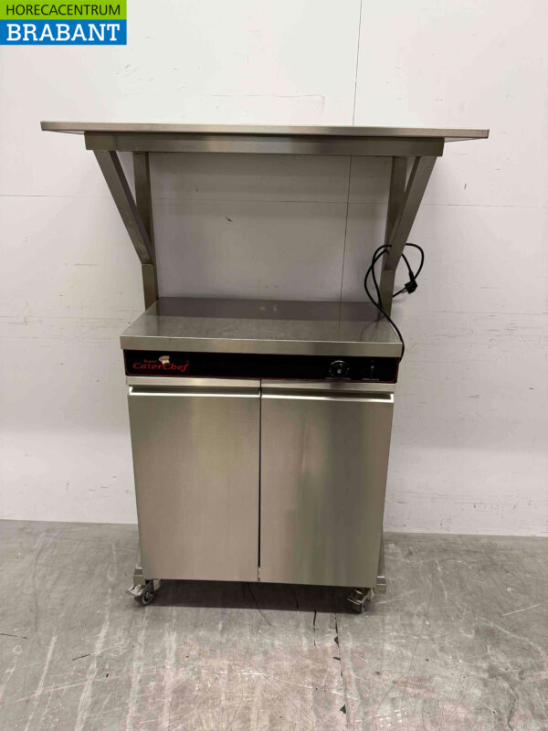 RVS CaterChef Bordenwarmer 120 borden 230V Horeca