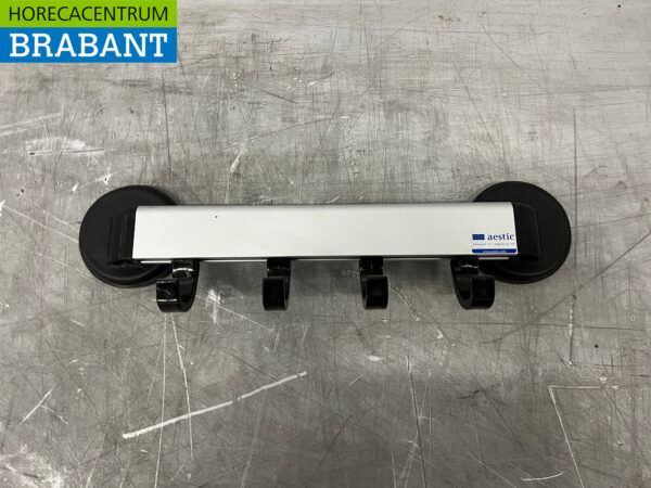 Aestic Magnetische Kapstok 4 haken 45 cm 10 stuks Horeca Winkel - Afbeelding 2