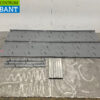 RVS Dubbel wandschap schap 200 x 40 cm Horeca