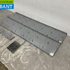 RVS Dubbel wandschap schap 200 x 40 cm Horeca - Afbeelding 2