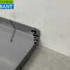 RVS Dubbel wandschap schap 200 x 40 cm Horeca - Afbeelding 4