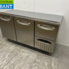 RVS Mercatus Koelwerkbank 2 deuren en 1 lade 147 cm 230V Horeca - Afbeelding 2