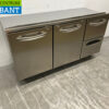 RVS Mercatus Koelwerkbank 2 deuren en 1 lade 147 cm 230V Horeca - Afbeelding 3