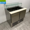 RVS Tecnodom Koelwerkbank Saladette 2 deuren 90,5 cm 230V Horeca - Afbeelding 3