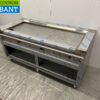 RVS Teppanyaki grill bakplaat grillplaat Premium-line 144 cm GAS Horeca - Afbeelding 2