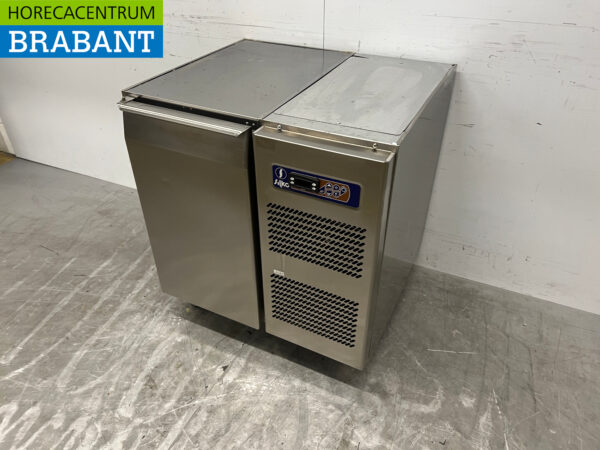 RVS Koelwerkbank 1 deur 77 cm 230V Horeca - Afbeelding 2