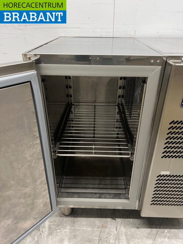 RVS Koelwerkbank 1 deur 77 cm 230V Horeca - Afbeelding 4