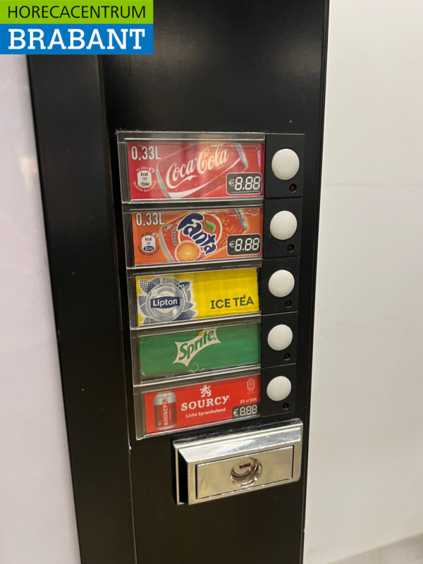Vendo Blikjeautomaat Flesjesautomaat Vendingautomaat Pinautomaat 5 rijen 230V Winkel - Afbeelding 4