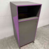 Verrijdbare houten Prullenbak Vuilnisbak 59 cm Horeca - Afbeelding 6