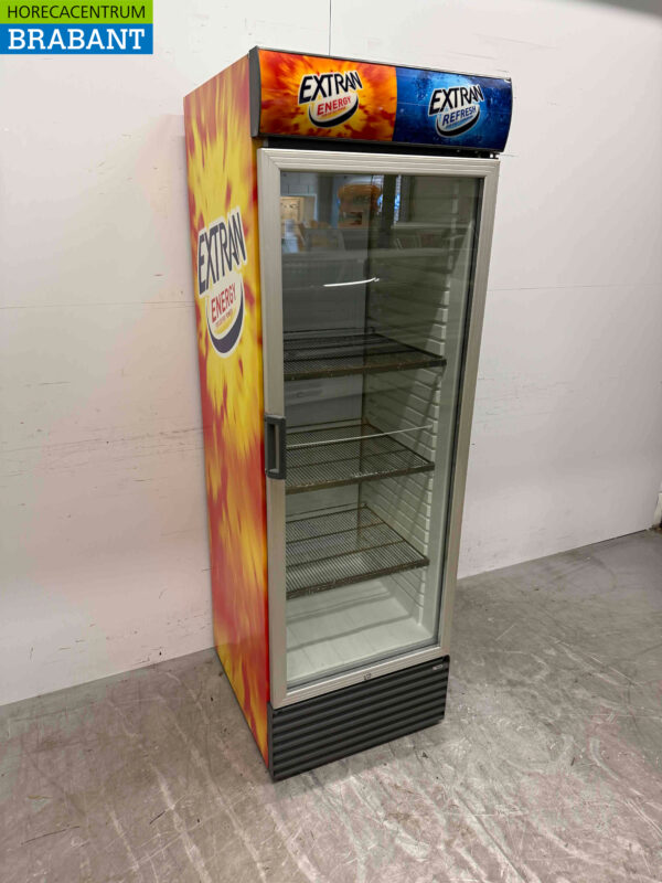 Glasdeurkoeling Koelkast Drankkoelkast Glazen deur 374 liter 230V Horeca - Afbeelding 3