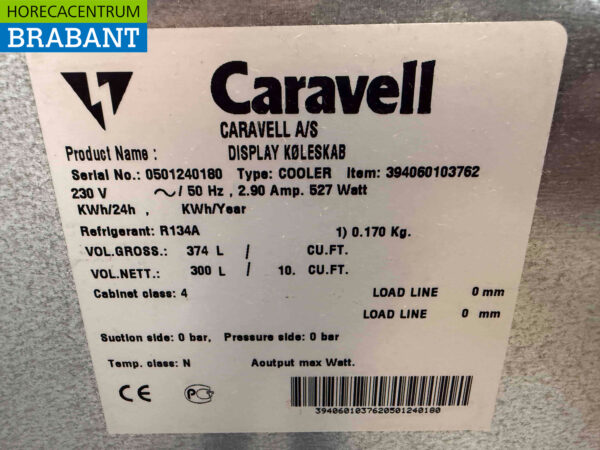 Glasdeurkoeling Koelkast Drankkoelkast Glazen deur 374 liter 230V Horeca - Afbeelding 5