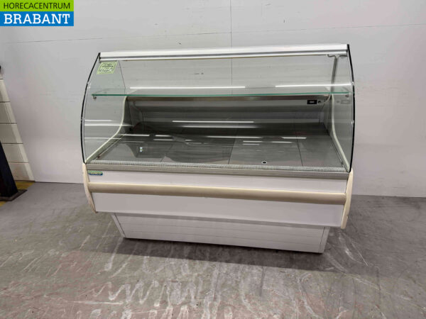 Trimco Koelvitrine Snackvitrine Gekoelde vitrine 146 cm 230V Cafetaria Friettent Horeca