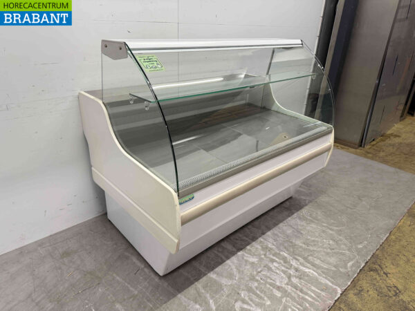 Trimco Koelvitrine Snackvitrine Gekoelde vitrine 146 cm 230V Cafetaria Friettent Horeca - Afbeelding 3