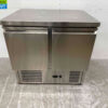 RVS Koelwerkbank 2 deuren 90,5 cm 230V Horeca