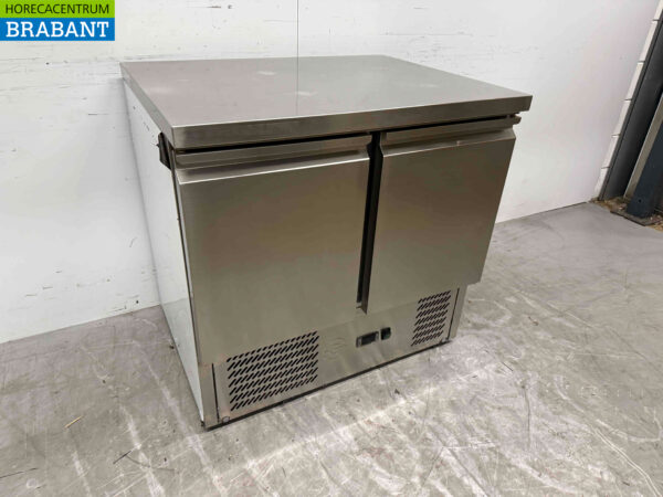 RVS Koelwerkbank 2 deuren 90,5 cm 230V Horeca - Afbeelding 3