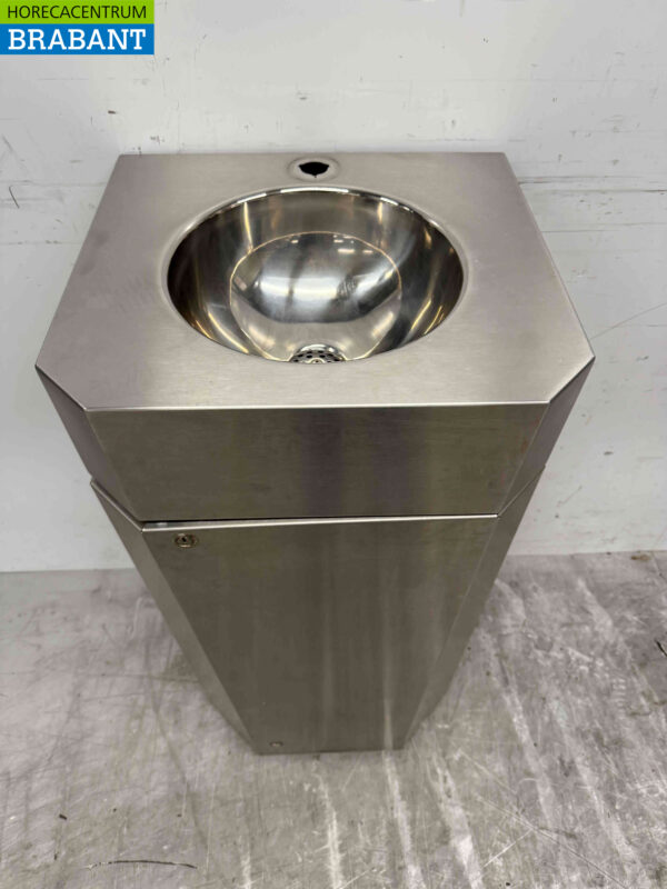 RVS Wasbak Spoelbak 45 x 41 x 92,5 cm Horeca - Afbeelding 4