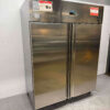 RVS Polar U635 Dubbeldeurs 2-deurs Vriezer Vrieskast 1300 liter 230V Horeca - Afbeelding 2