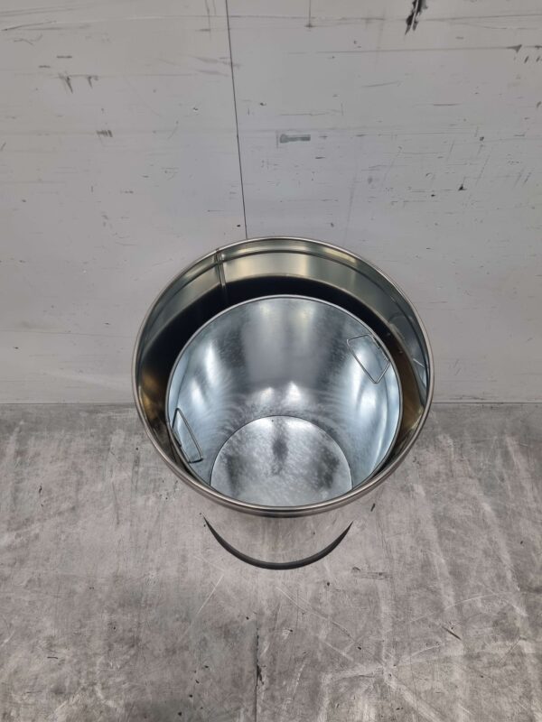 Combisteel RVS Prullenbak afvalbak 54 ltr Horeca - Afbeelding 4