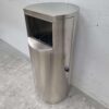 RVS Combisteel Prullenbak afvalbak 40 ltr Horeca - Afbeelding 2