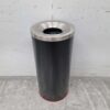 RVS Combisteel Prullenbak afvalbak vlamdover 35 ltr Horeca