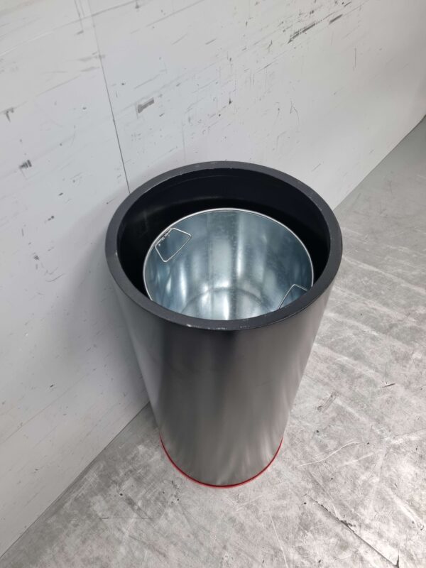 RVS Combisteel Prullenbak afvalbak vlamdover 35 ltr Horeca - Afbeelding 3