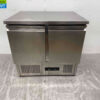 RVS Koelwerkbank 2 deuren 90,5 cm 230V Horeca