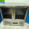 RVS Koelwerkbank 2 deuren 90,5 cm 230V Horeca - Afbeelding 4