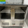 RVS Koelwerkbank Saladette 2 deuren 90 cm 230V Horeca - Afbeelding 4