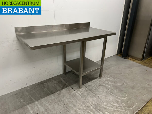 RVS Werktafel Tafel 150 x 70 x 97 cm Horeca - Afbeelding 3